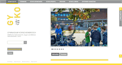 Desktop Screenshot of gymnasium-korschenbroich.de